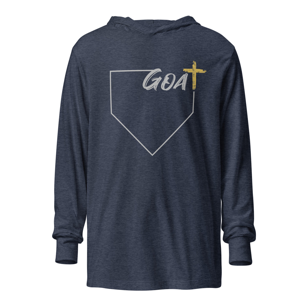GOAT BB Hooded long-sleeve tee – Walk On Water Clothing