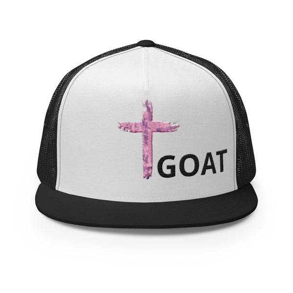 GOAT Block Trucker Cap Embroidered