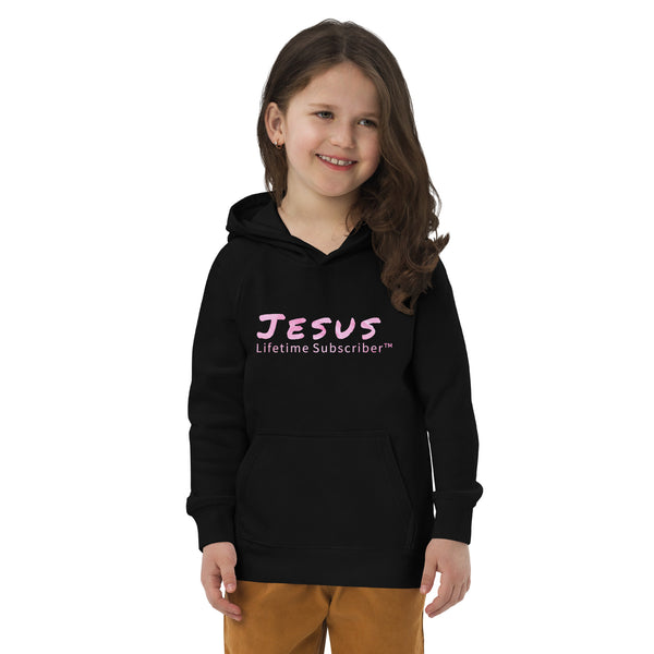 Jesus Lifetime Subscriber™ Kids eco hoodie