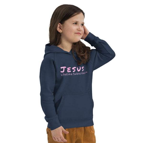 Jesus Lifetime Subscriber™ Kids eco hoodie