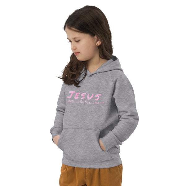 Jesus Lifetime Subscriber™ Kids eco hoodie