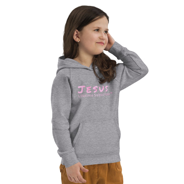 Jesus Lifetime Subscriber™ Kids eco hoodie