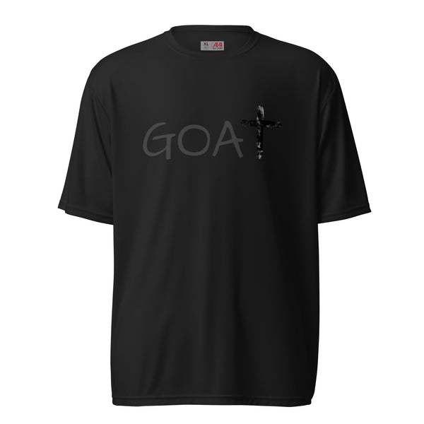 GOAT Midnight Drifit Performance Crew Shirt