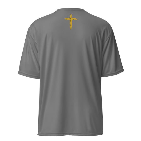 GOAT Gold Drifit Performance Crew Shirt