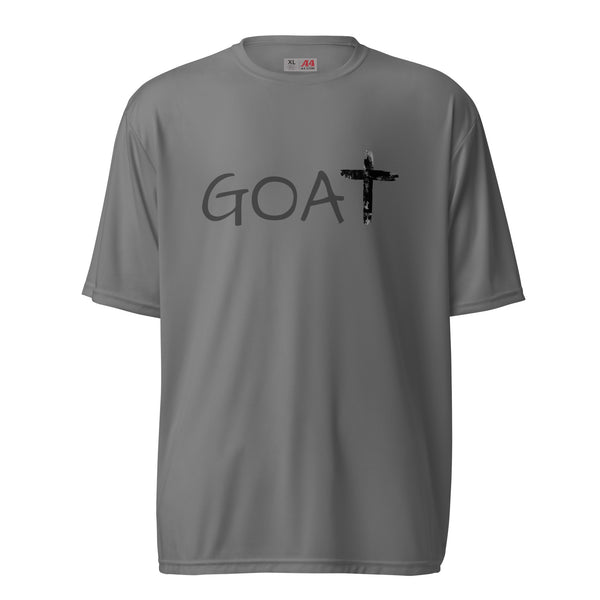 GOAT Midnight Drifit Performance Crew Shirt