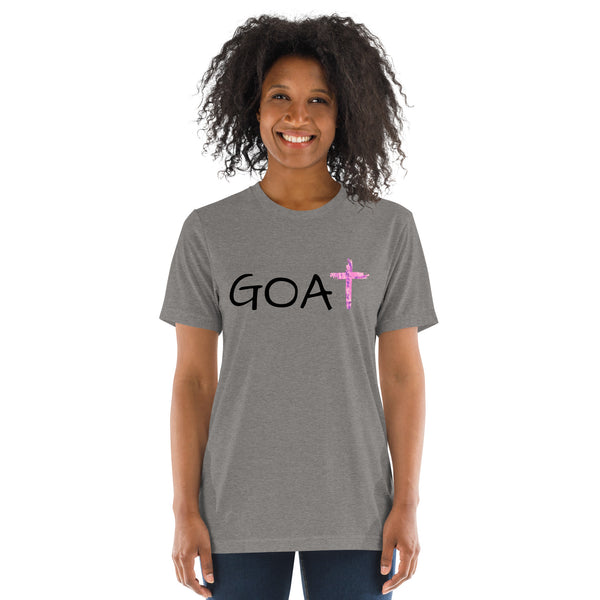 GOAT Tri-Blend Form Fitting T-Shirt