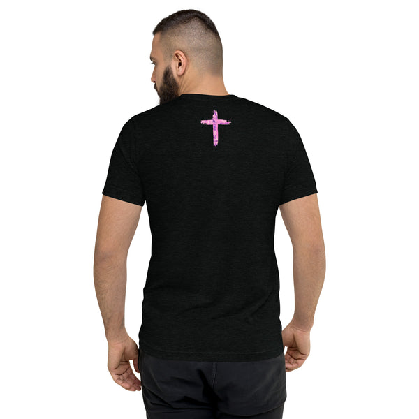 GOAT Jesus Tri-Blend Form Fitting T-Shirt