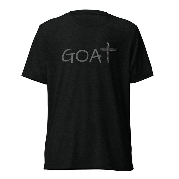 GOAT Midnight Tri-Blend Form Fitting T-Shirt