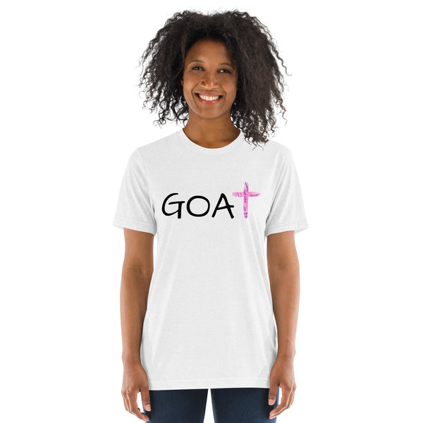 GOAT Tri-Blend Form Fitting T-Shirt