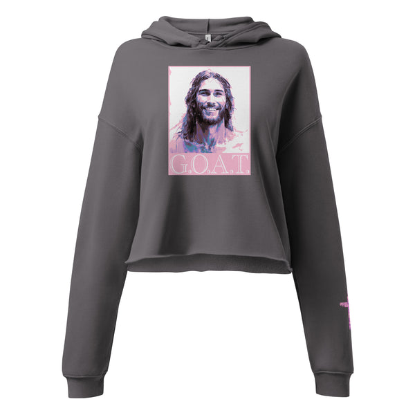 GOAT Women's Crop Hoodie